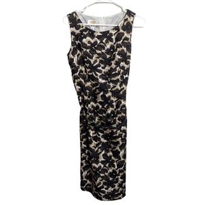 Talbots Abstract Print Pure Silk Dress 4
